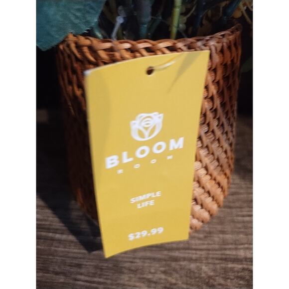 Lot of 3 Strawberry Floral Daisy baskets Joann Fabrics Spring Summer Decor 9 x 8 - Picture 2 of 5